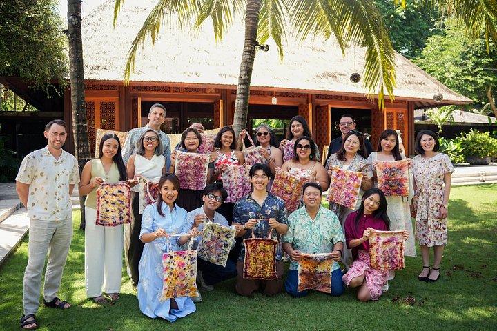 Create Unique Textile Art with Indonesian Flowers