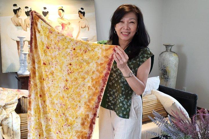 Create Unique Textile Art with Indonesian Flowers
