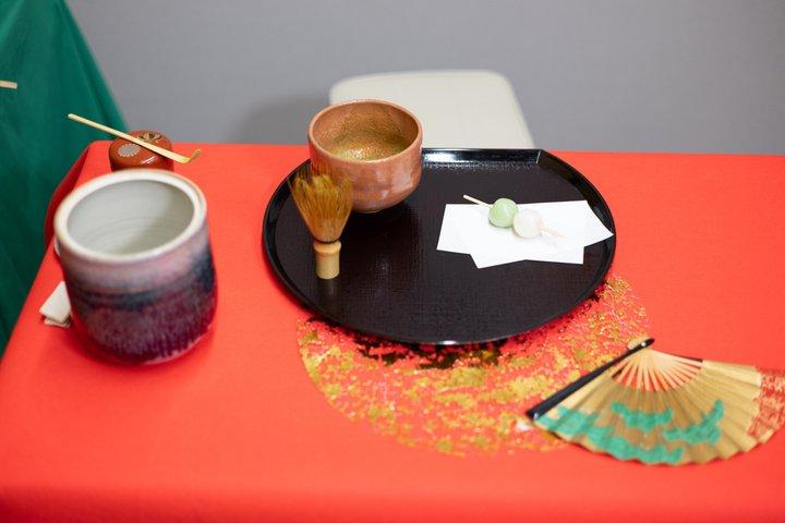 京都 ： 「 羊毛フェルト漢字アート＋抹茶」でお土産を
