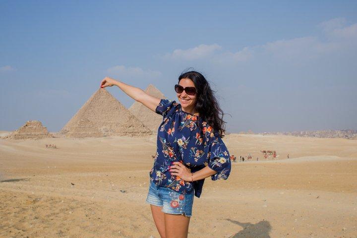 Grand Egyptian Museum og Giza pyramider dagstur fra Hurghada