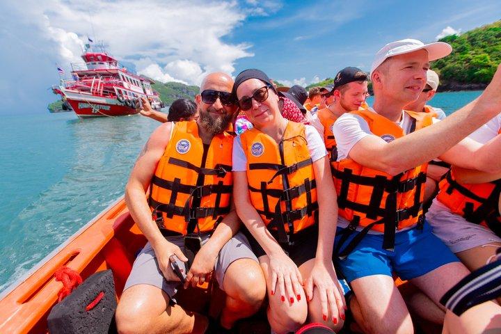 Tour en barco por el Parque Marino de Angthong con almuerzo desde Koh Samui
