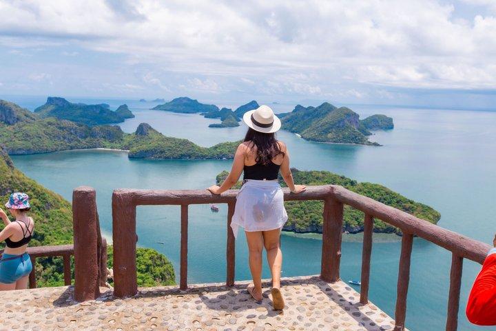 Tour en barco por el Parque Marino de Angthong con almuerzo desde Koh Samui