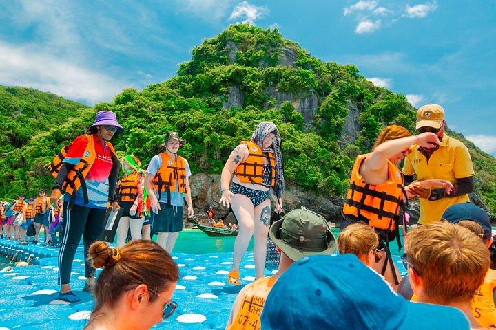 サムイ島発アントン海洋公園ビッグボートツアー（ランチ付き）