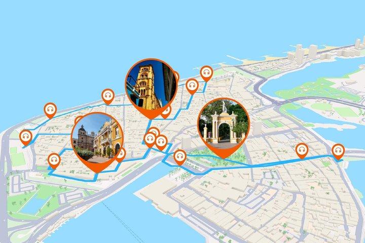 Cartagena Audio Guided Walking Tour 2h15 and 21 reviews