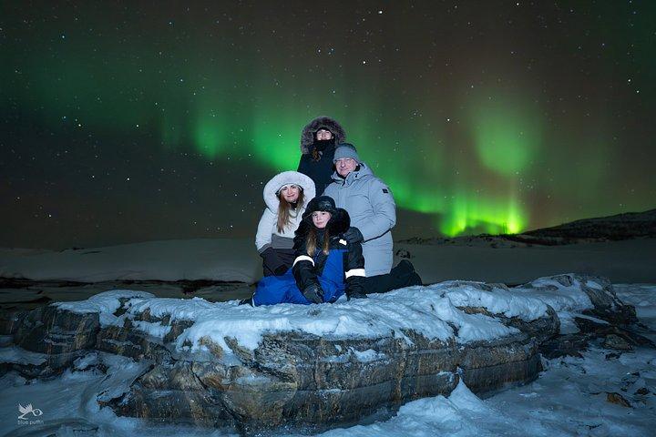 Tromsø : オーロラ・バイ・ミニバス - 暖かい夕食と無料写真！