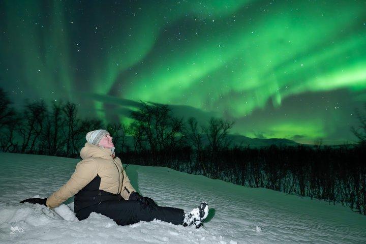 Tromsø : オーロラ・バイ・ミニバス - 暖かい夕食と無料写真！