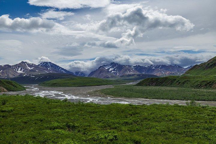 アラスカロードトリップ：アンカレッジ、スワード、ホーマー＆デナリオーディオツアー