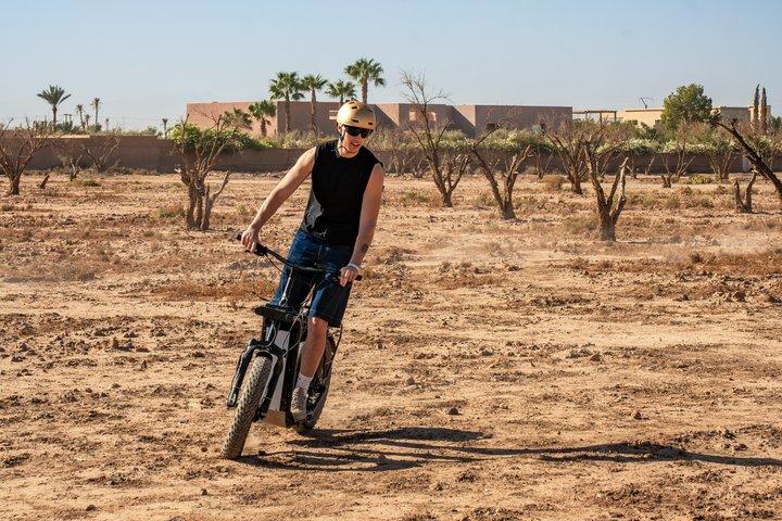 Balade à cheval et en trottinettes électrique Marrakech Palmeraie