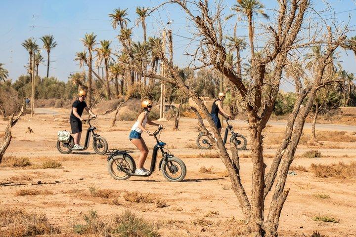 Balade à cheval et en trottinettes électrique Marrakech Palmeraie