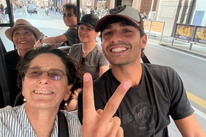 Roma in Love: Private Golf Cart Tour with Pick Up and Drop Off