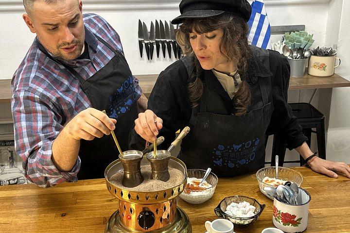 Athens Evening Meze Class with Wine and Spirits