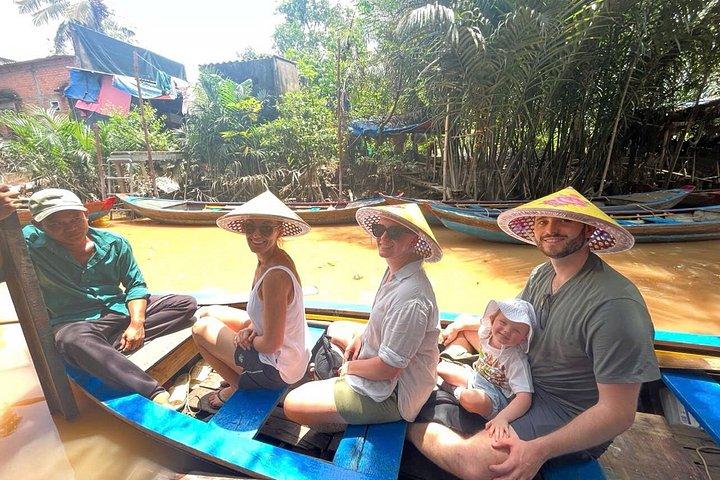私のトーとベン・トレでのサンパン乗船日帰り旅行