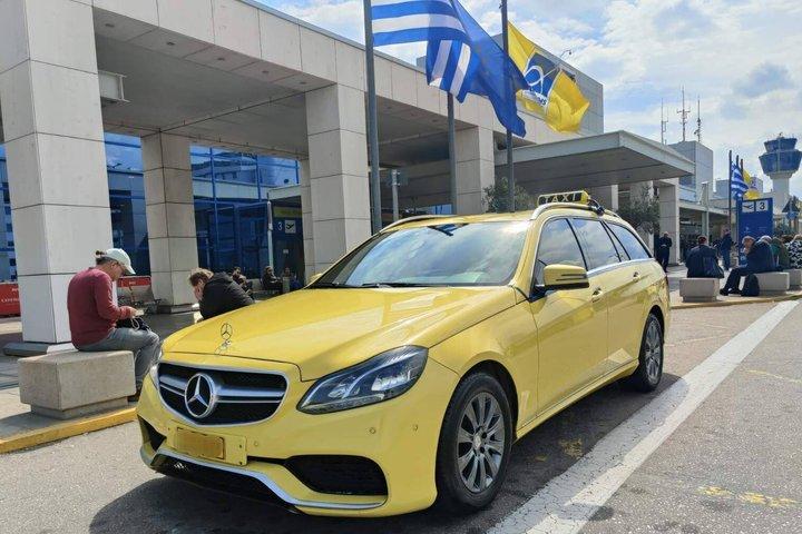 Transfer privato dall'aeroporto di Atene all'aeroporto di Atene