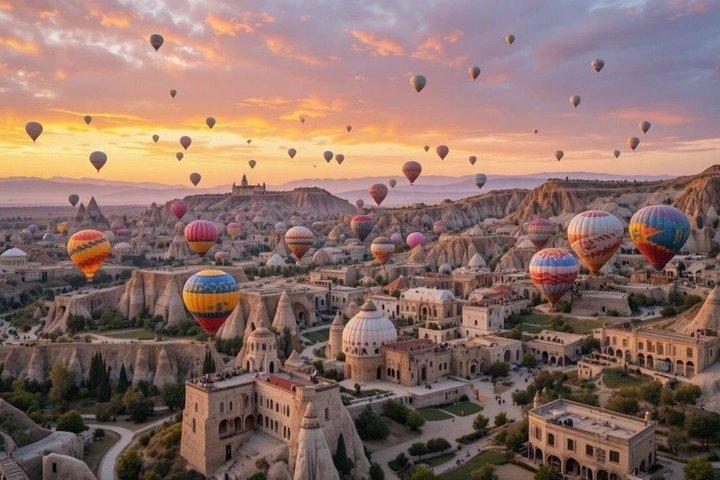 Cappadocia hot air balloon flyvning