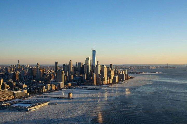 NYヘリコプターツアー：ニュージャージーからニューヨーク・シティ・スカイライン