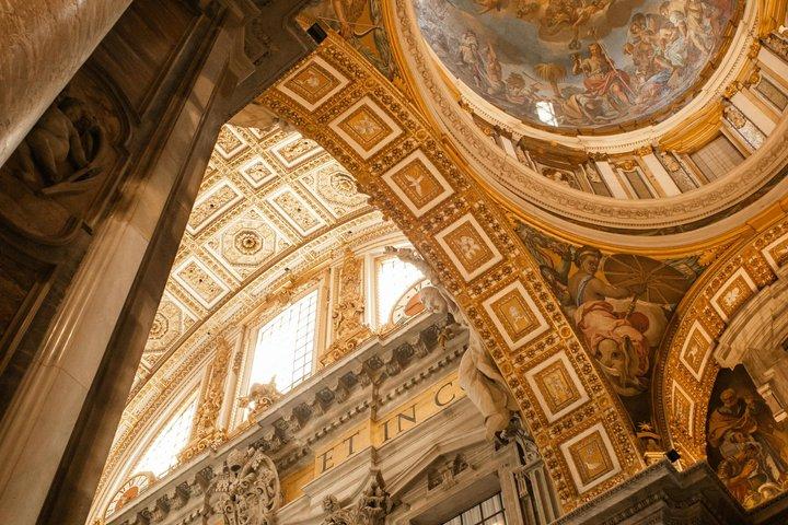 Rome St. Peter's Basilica Entrada Hosted com acesso à cúpula