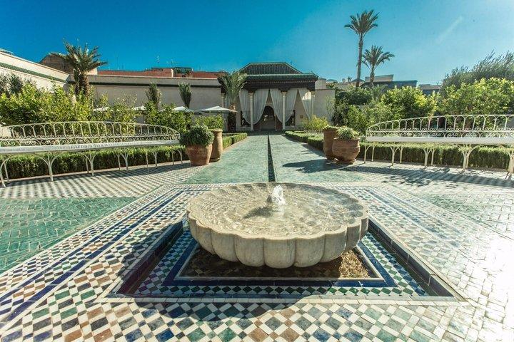 Marrakech Ben Youssef, Geheime Tuin & Souks Begeleide Wandeltocht