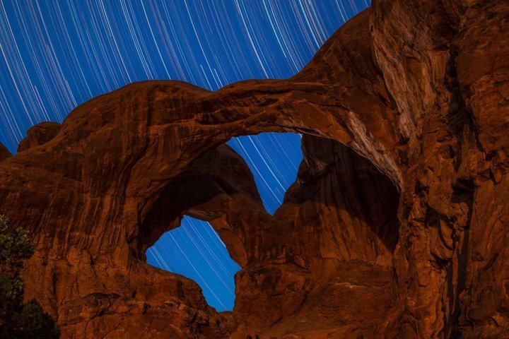 アーチーズ国立公園の天体写真、ハイキング、星空観察ツアー
