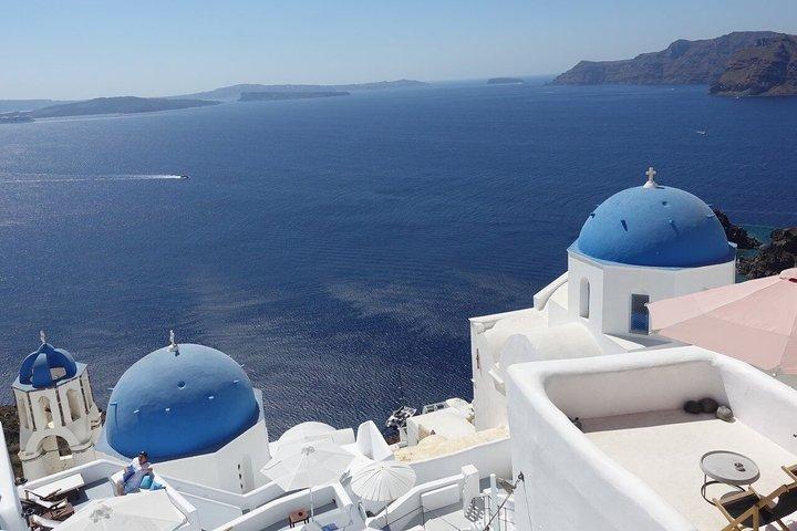 Tour Privado Santorini : Blue Domes, Vistas a la Caldera & Oia