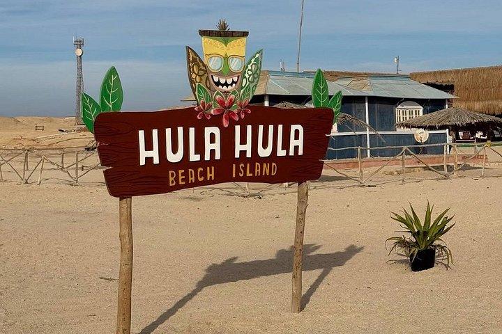 ハルガダ：シュノーケリングとランチ付きのフラフラ島ビーチクルーズ