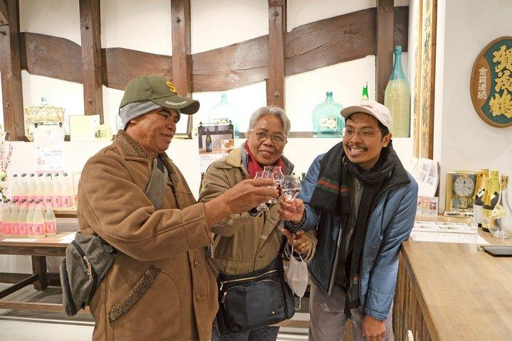 Calligraphy and Sake Experience in Saijo, Hiroshima