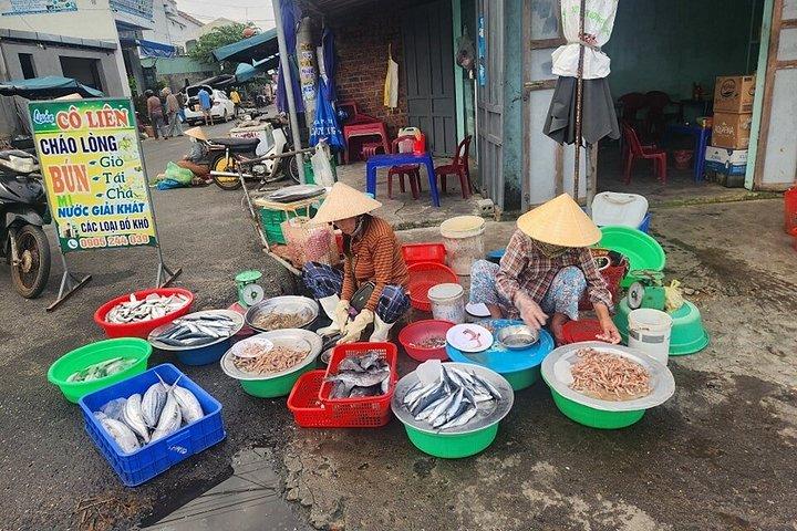 ホイアン日の出-魚市場＆隠れた地元の村