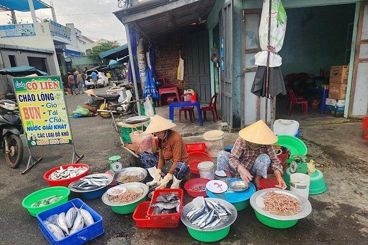 ホイアン日の出-魚市場＆隠れた地元の村