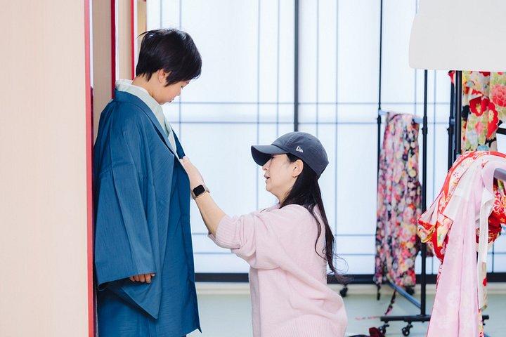 原宿着物レンタル＜ワサビ＞5分着付け＆フォト散策
