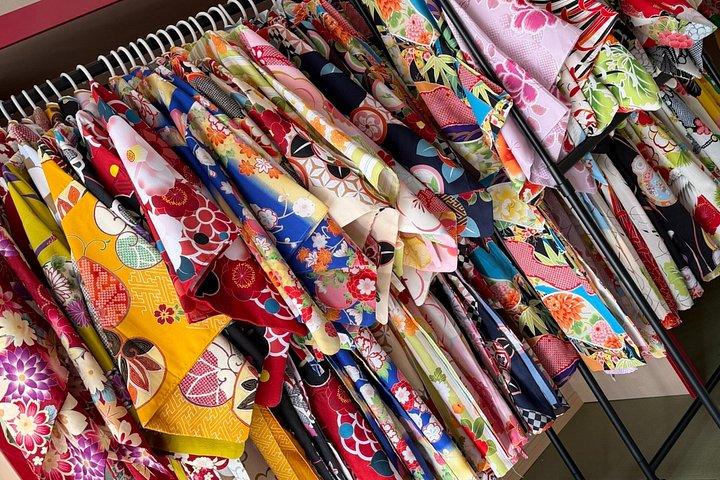 原宿着物レンタル＜ワサビ＞5分着付け＆フォト散策