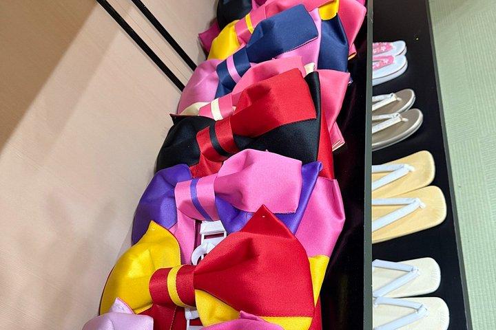 原宿着物レンタル＜ワサビ＞5分着付け＆フォト散策