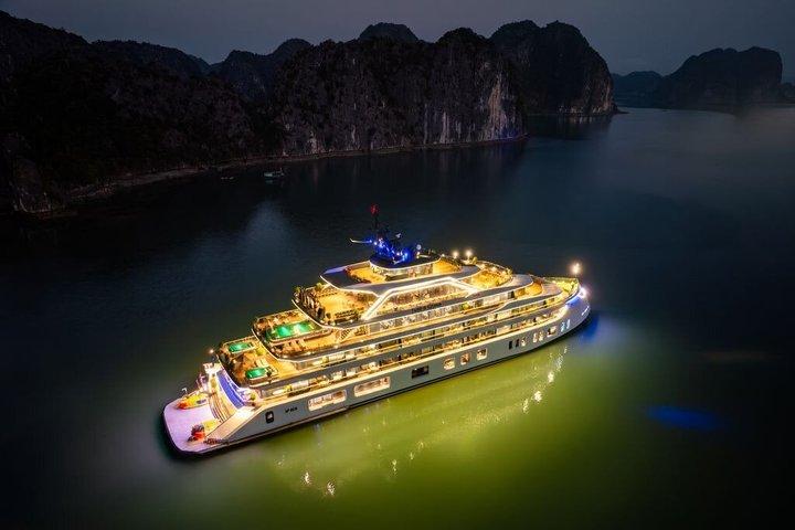 Tulpan lyxkryssning 2D1N Utforska Lan Ha Bay och Ha Long Bay