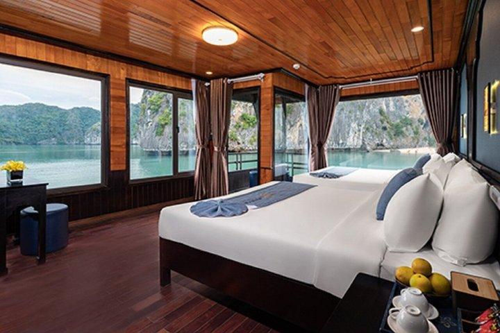 La Pandora Boutique Cruise Top Tier Lan Ha bay 2días 1noche