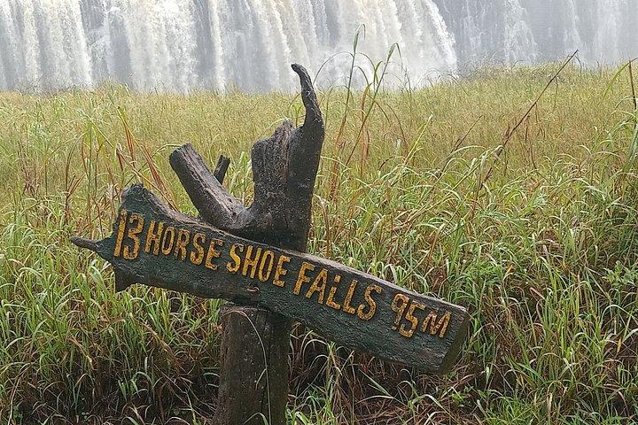 Visite guidée des chutes (côté Zimbabwe)