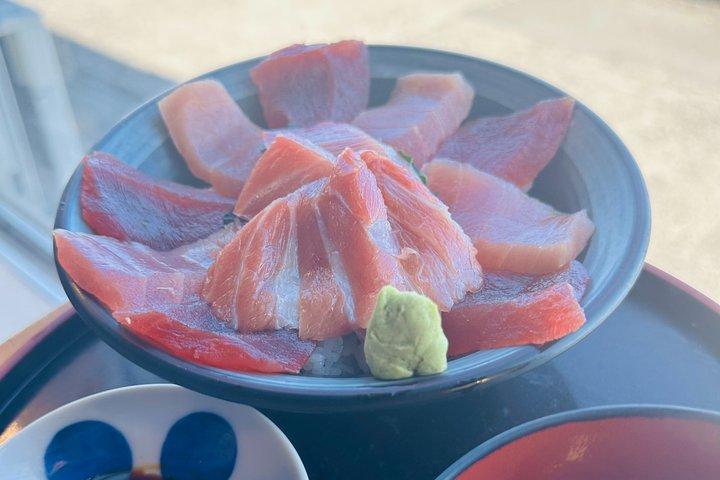 清水港ピックアップ:富士山フードツアー(まぐろ丼&日本酒)