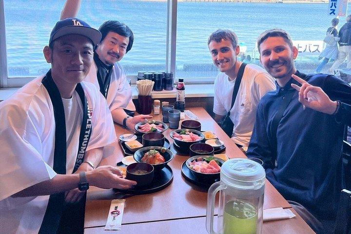 Shimizu Port Pick-up : Fuji Food Tour (Tuna Bowl & Sake)