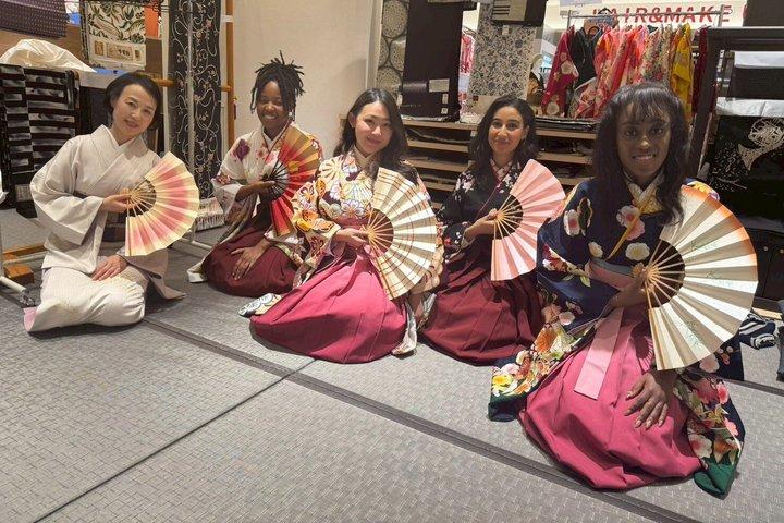 Tokyo Haneda Airport Authentieke Kimono-ervaring bij Kimono Shop