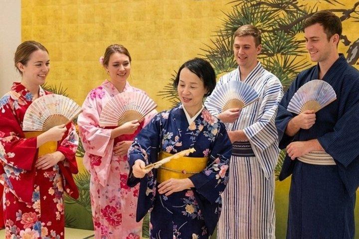 Tokyo Haneda Airport Authentieke Kimono-ervaring bij Kimono Shop