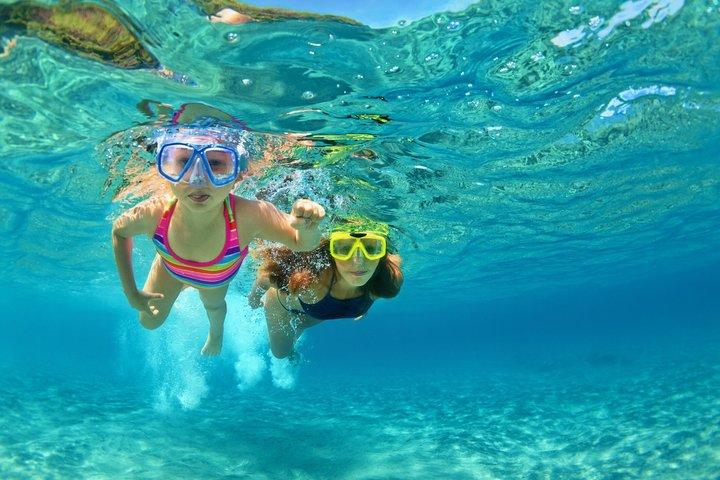Snorkelsafari van 3 uur per boot op Menorca