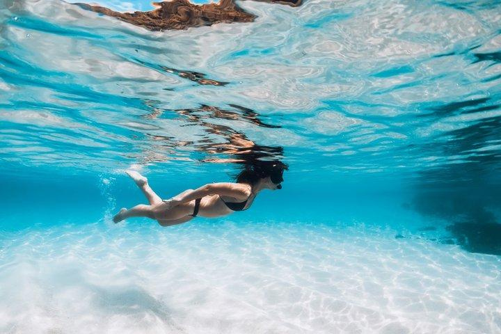 Snorkelsafari van 3 uur per boot op Menorca