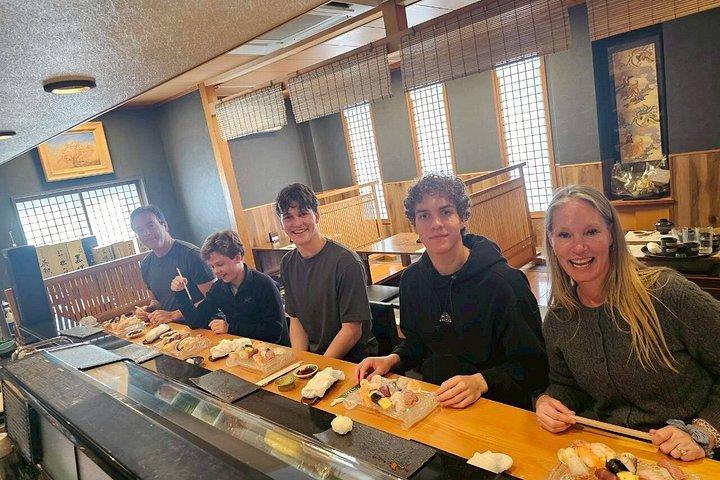 京都寿司作りと日本語茶道体験