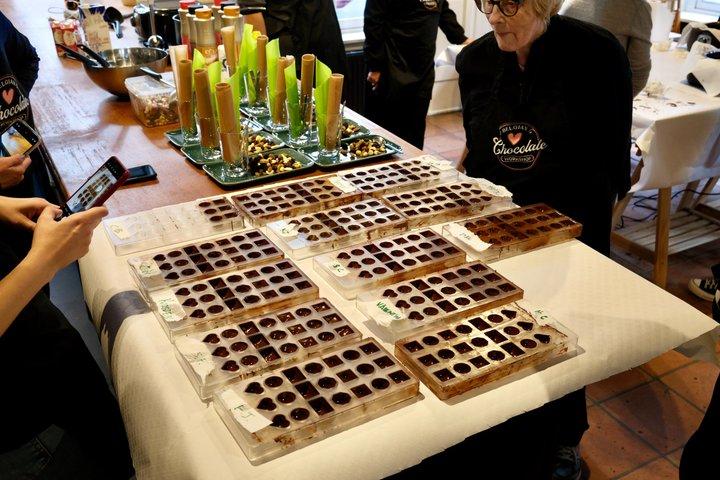 Atelier de chocolat belge à Bruges