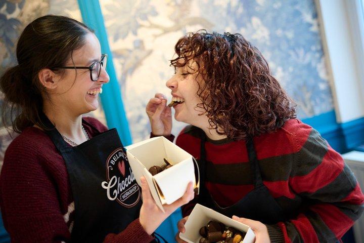 2.5時間ベルギーチョコレートプラリーヌワークショップinブリュッセル