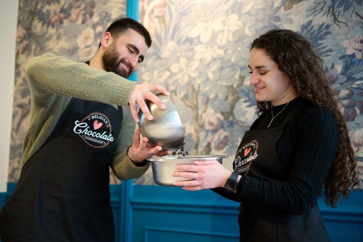 2.5時間ベルギーチョコレートプラリーヌワークショップinブリュッセル