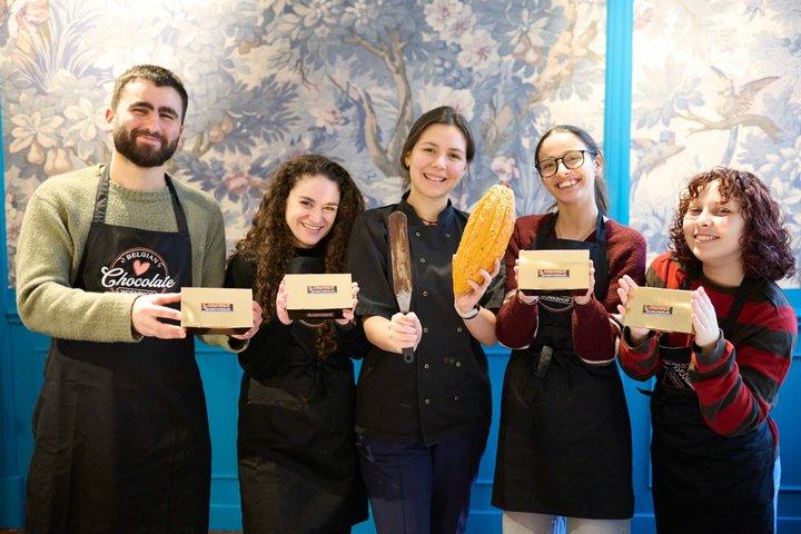 Atelier de 2,5h sur les pralines au chocolat belge à Bruxelles