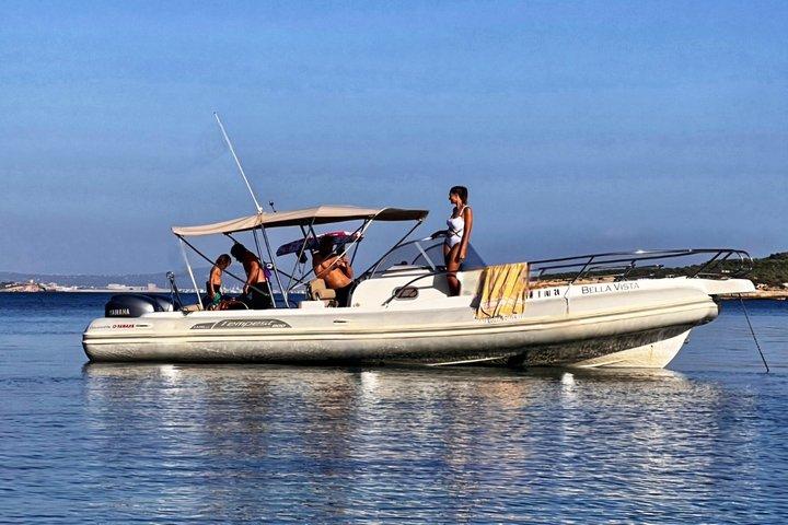 パルマ・デ・マヨルカのプライベートボート旅行(水のおもちゃと25の入り江付き)
