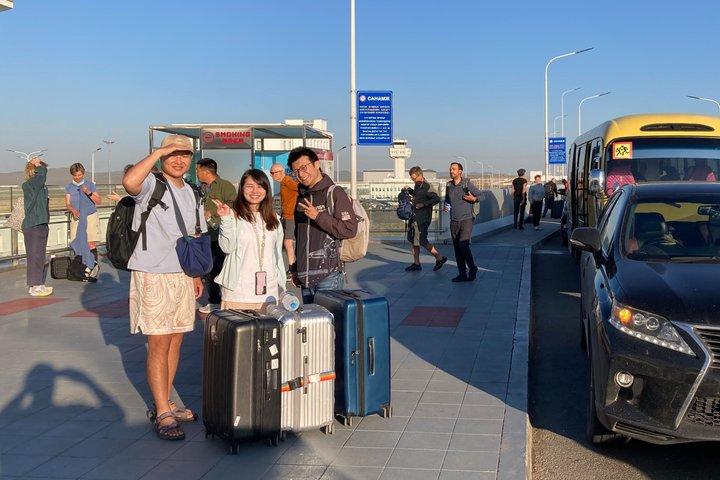 チンギス・ハーン空港（UBN）タクシー送迎