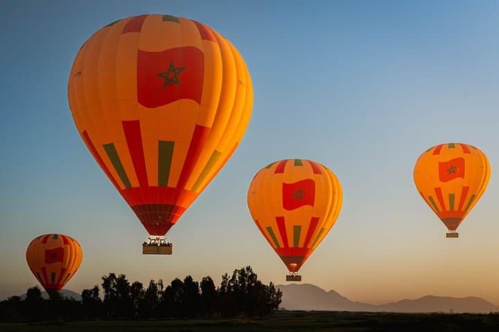 Hot Air Balloon Flight over Marrakech with Berber Breakfast