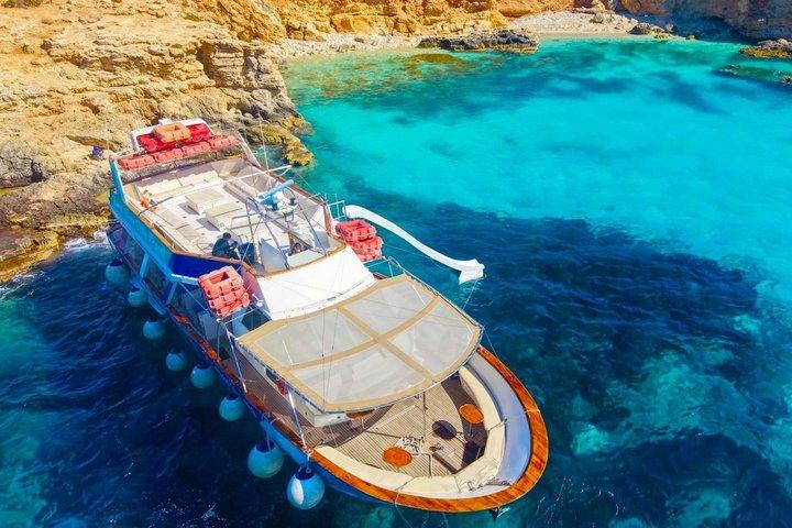 Malta : Blue lagoon, Gozo, Cristal Lagoon Cavernas do Mar