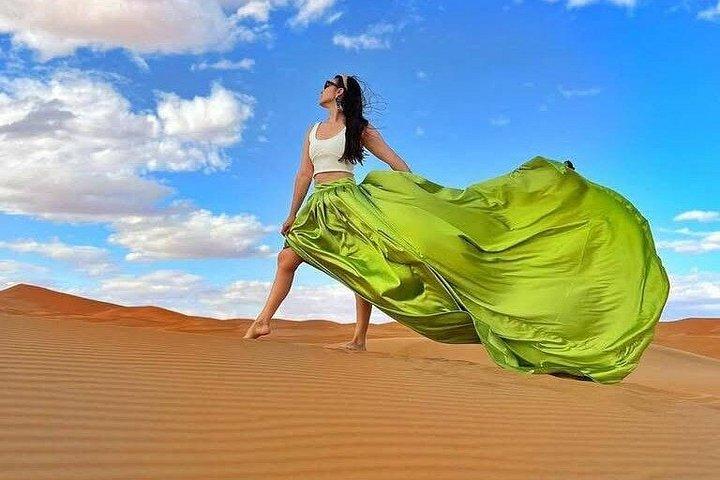 Tour del Sahara di 3 giorni da Marrakech al deserto di Merzouga privato