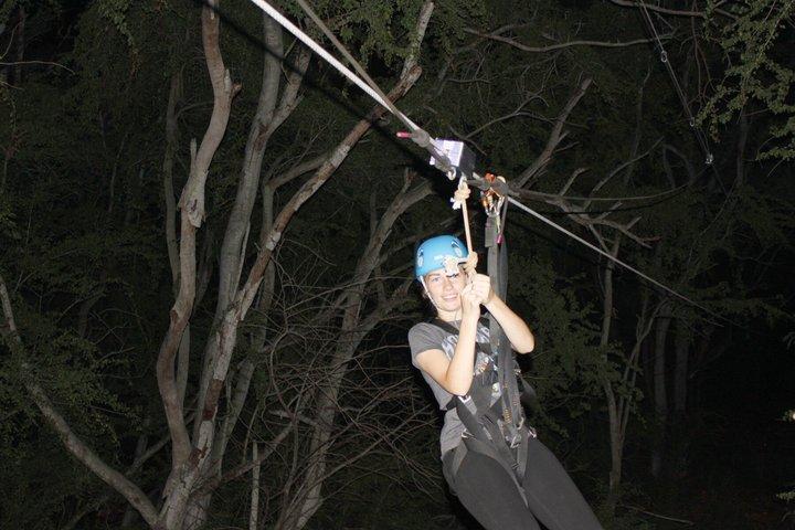 Night Zipline: 3 Zipline Adrenaline Adventure